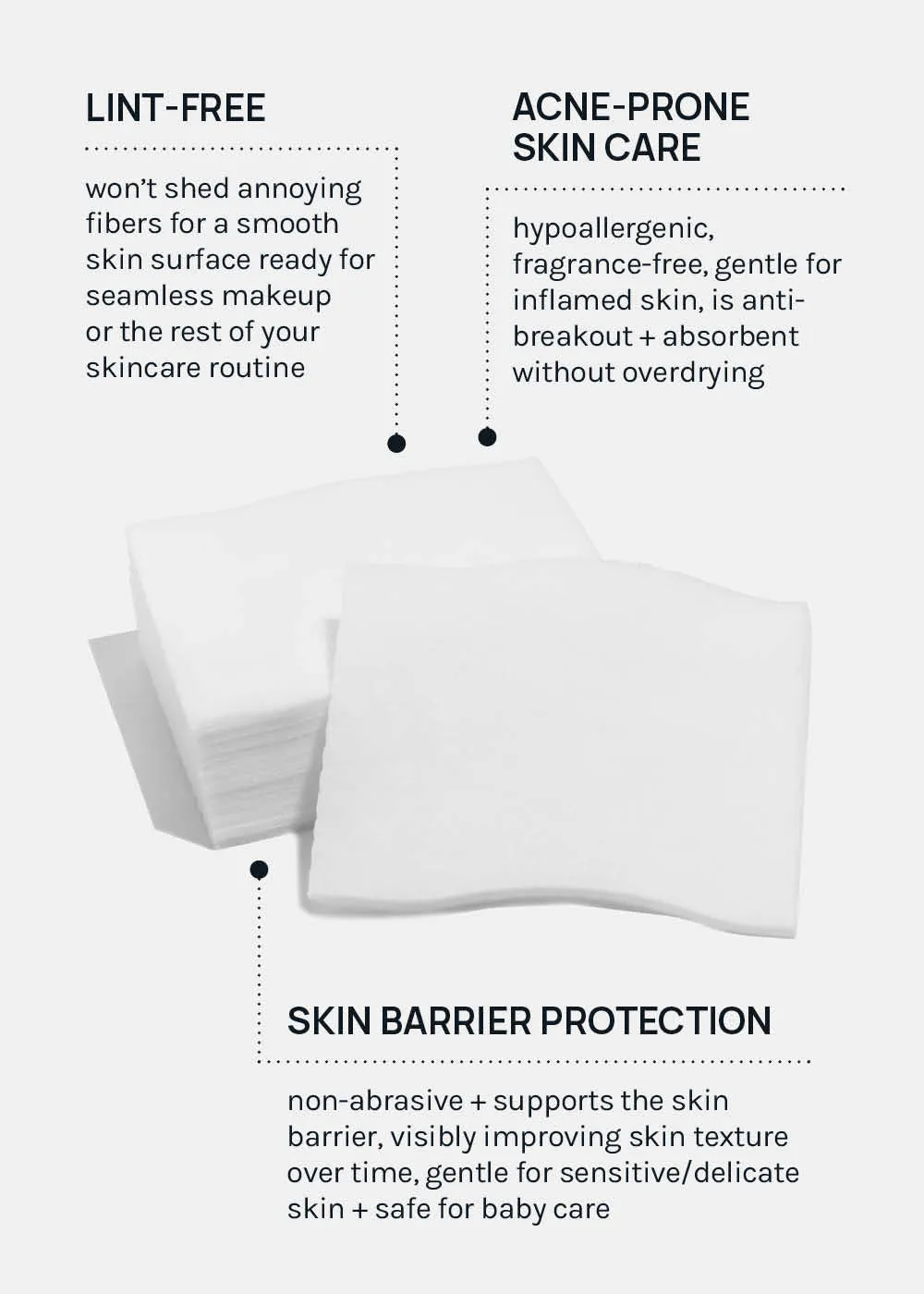 AOA Skin Clean Cotton Skincare Pads