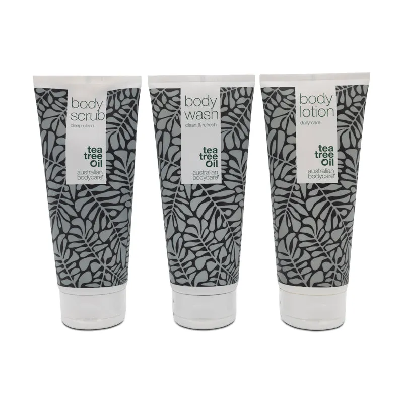 Australian Bodycare Tea Tree Oil Bath, Body & Hand Cream Set
