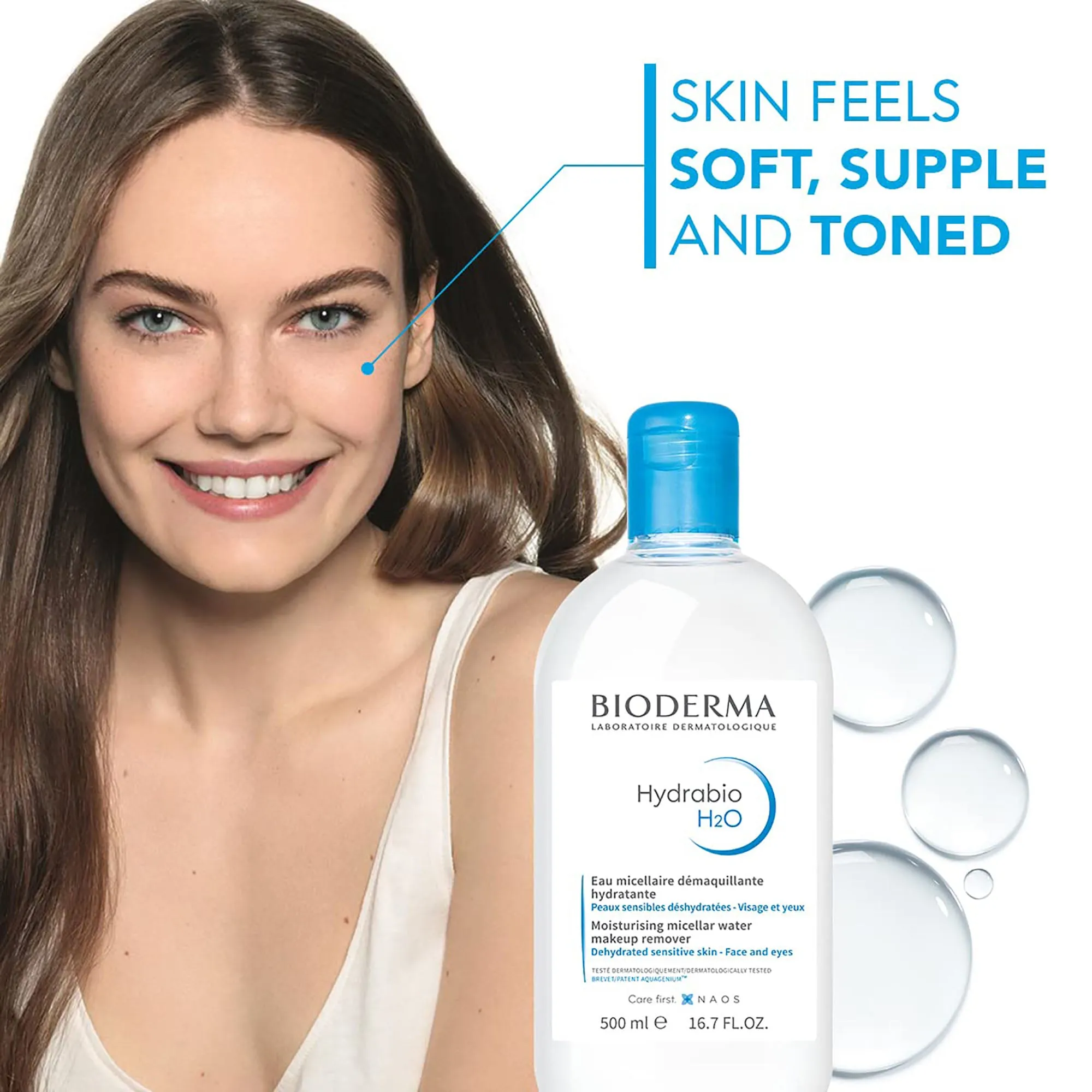Bioderma Hydrabio H20 2 Pack - 16oz