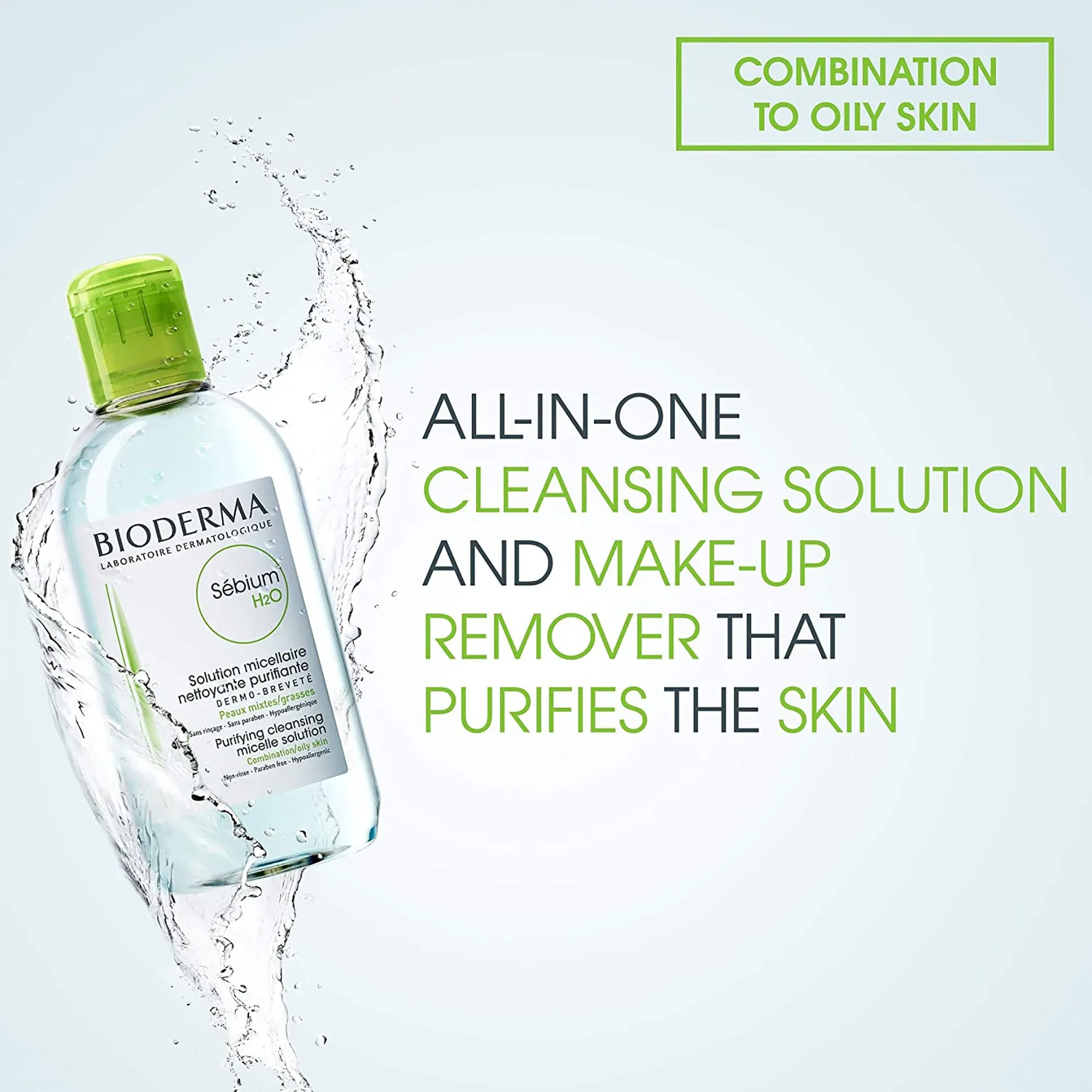 Bioderma Sebium H20 2 Pack - 16oz