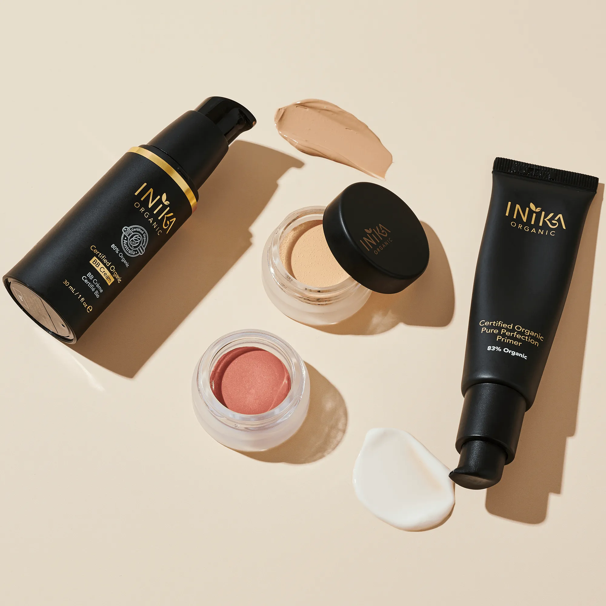 Certified Organic Lip & Cheek Cream (Morning) (Unboxed) Inika Organic