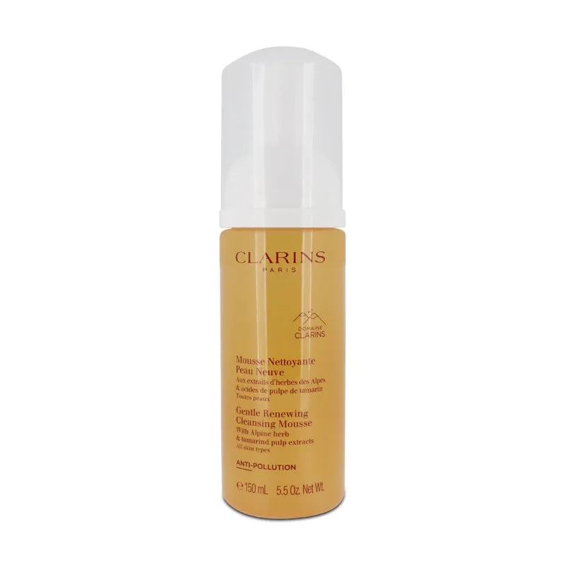Clarins Gentle Renewing Cleansing Mousse 150ml All Skin Types