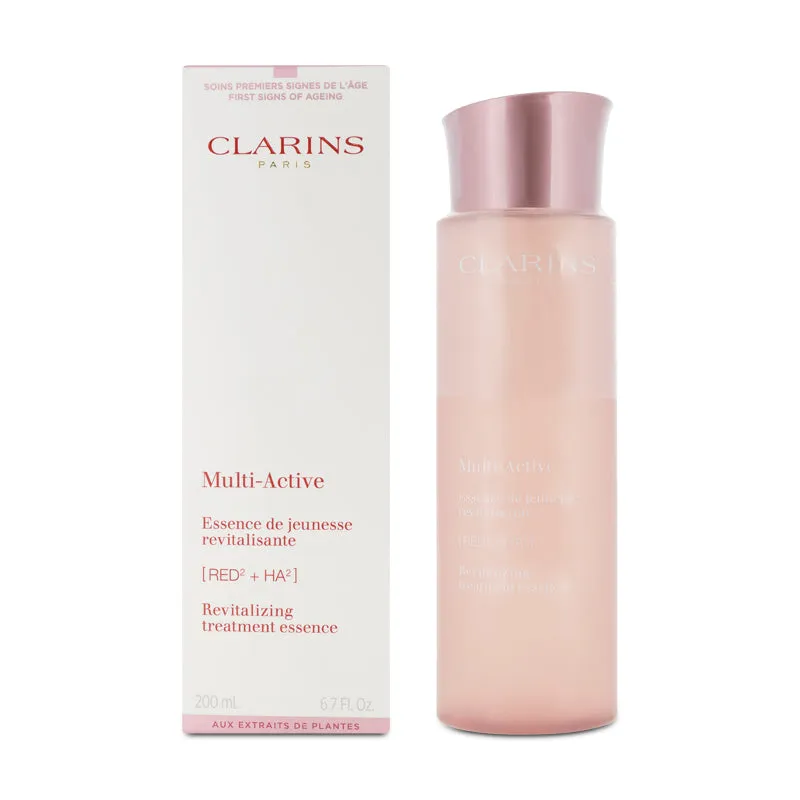 Clarins Multi-Active Revitalising Treatment 200ml Serum (Blemished Box)