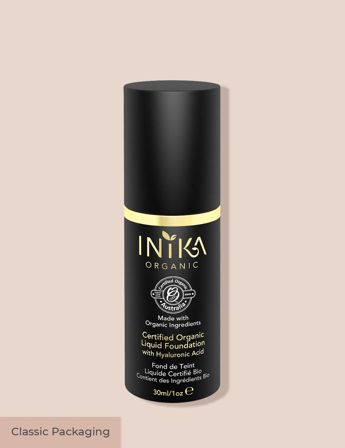 Classic Certified Organic Liquid Foundation Inika Organic