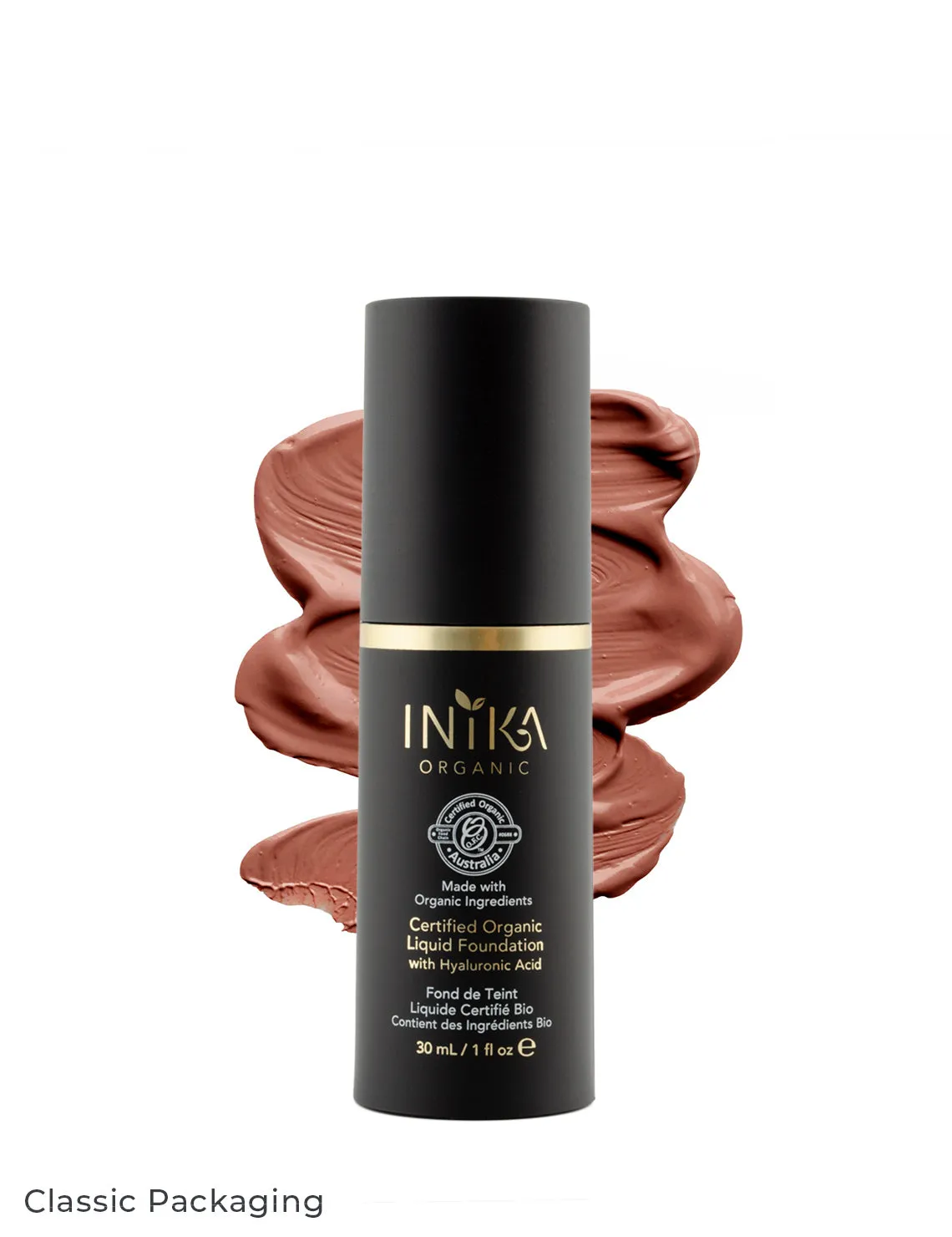 Classic Certified Organic Liquid Foundation Inika Organic