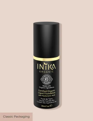 Classic Certified Organic Liquid Foundation Inika Organic