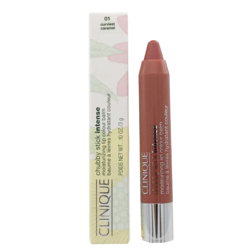 Clinique Chubby Stick Intense Moisturising Nude Lip Balm 01 Curviest Caramel
