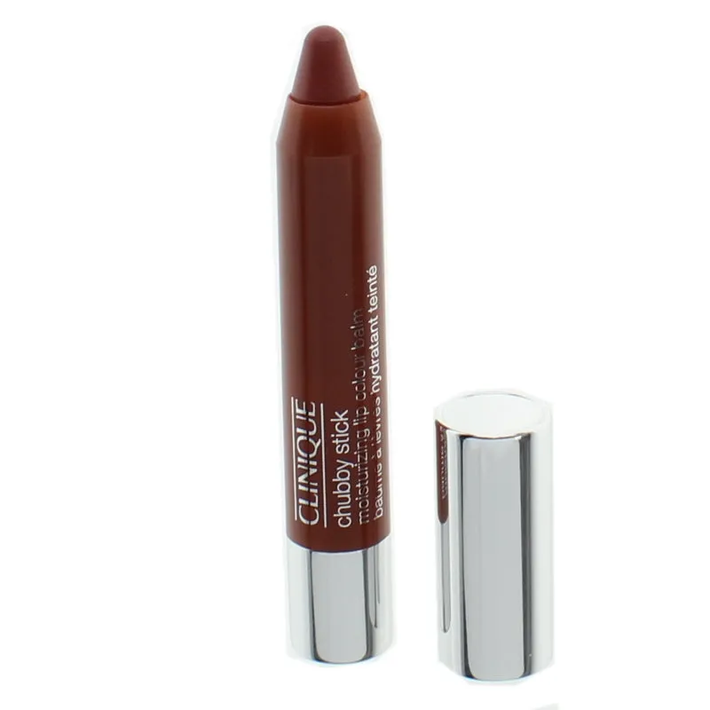 Clinique Chubby Stick Lip Balm Brown 10 Bountiful Blush (Blemished Box)