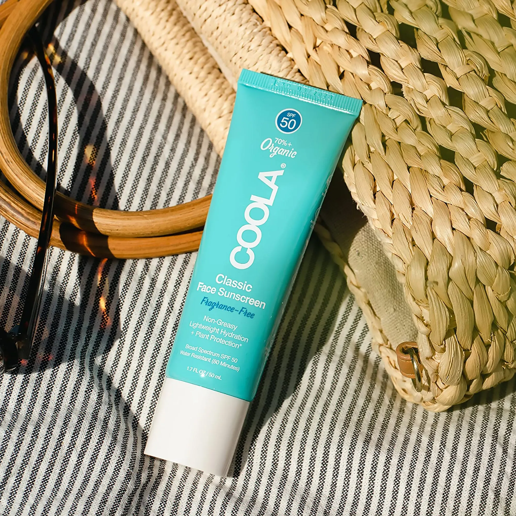 COOLA Suncare Classic Face Organic Sunscreen Lotion SPF 50