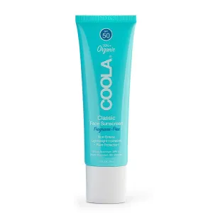 COOLA Suncare Classic Face Organic Sunscreen Lotion SPF 50