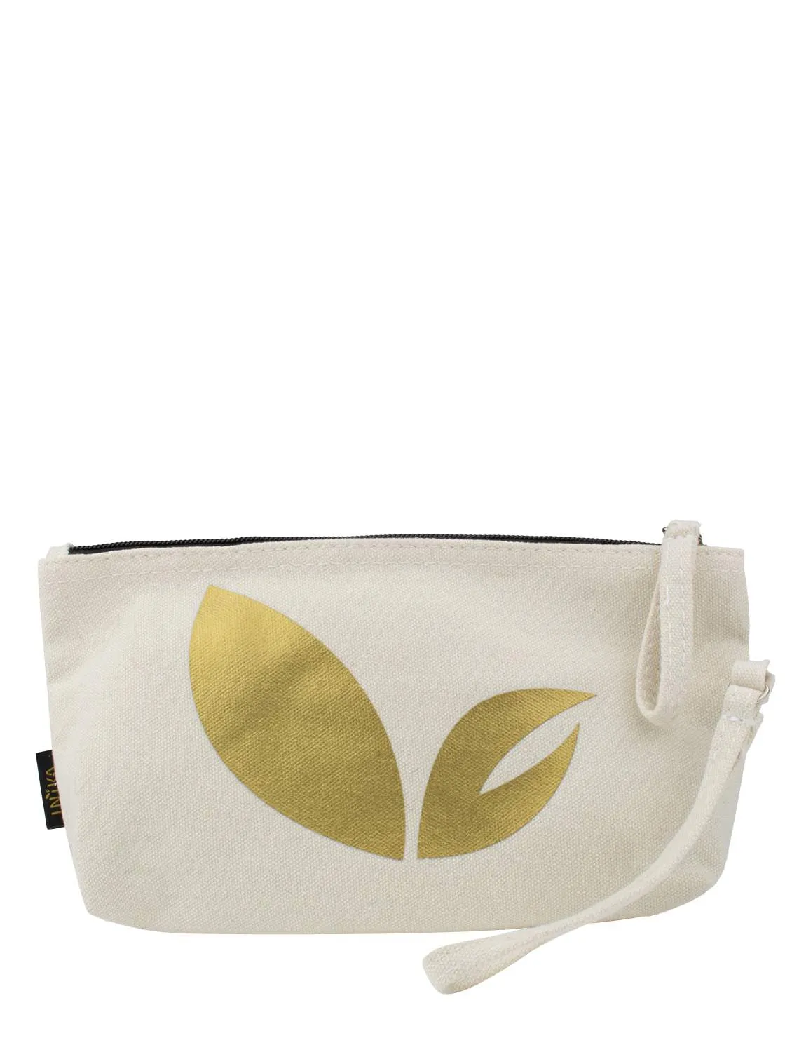 Cosmetic Canvas Pouch (Beige) Inika Organic