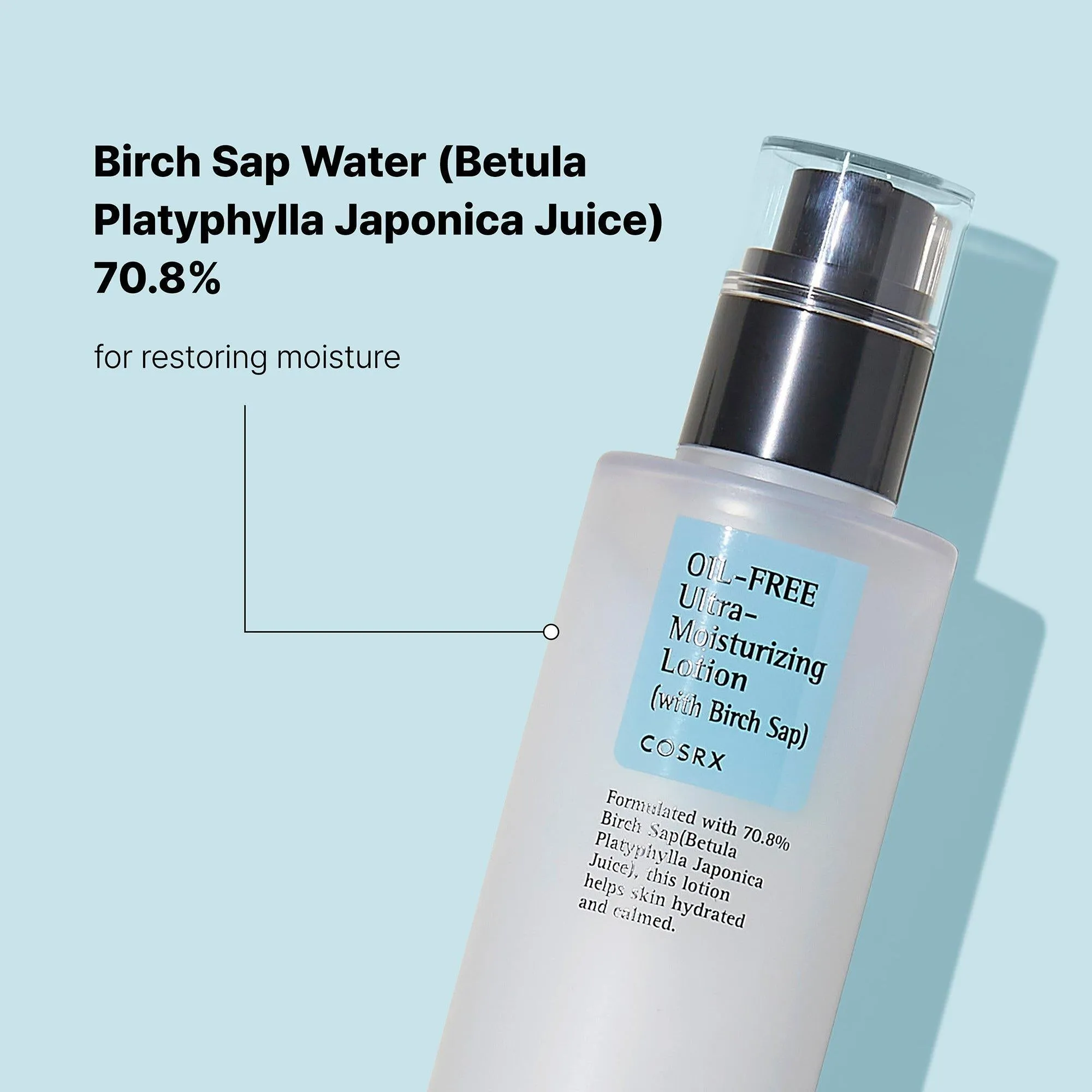 COSRX Oil-Free Ultra-Moisturizing Lotion with Birch Sap