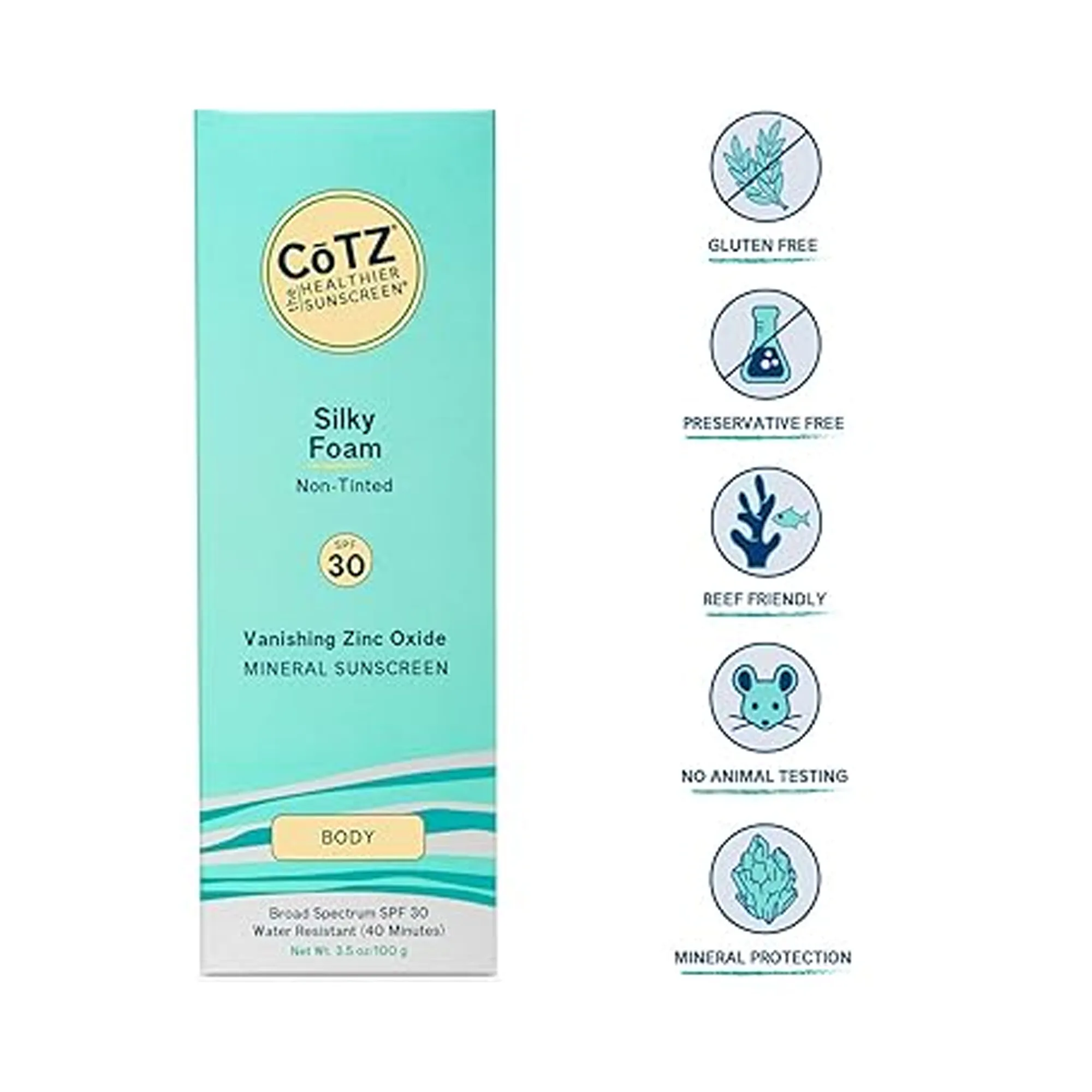 CoTZ Silky Foam SPF 30