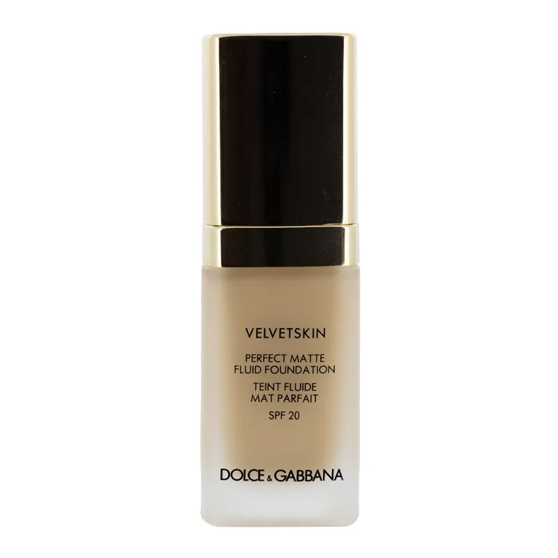 Dolce & Gabbana Velvetskin Foundation 110 Caramel