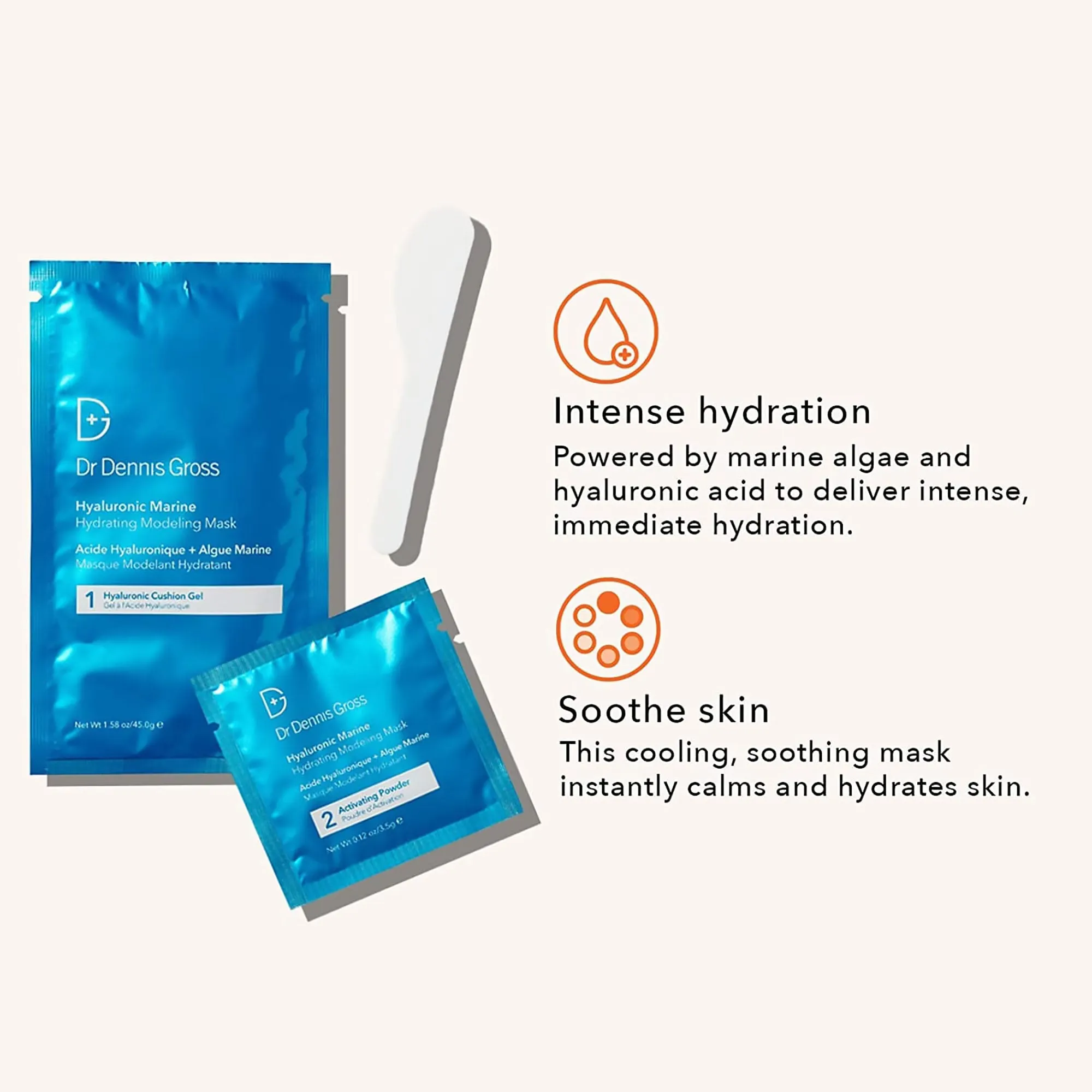 Dr. Dennis Gross Hyaluronic Marine Hydrating Modeling Mask