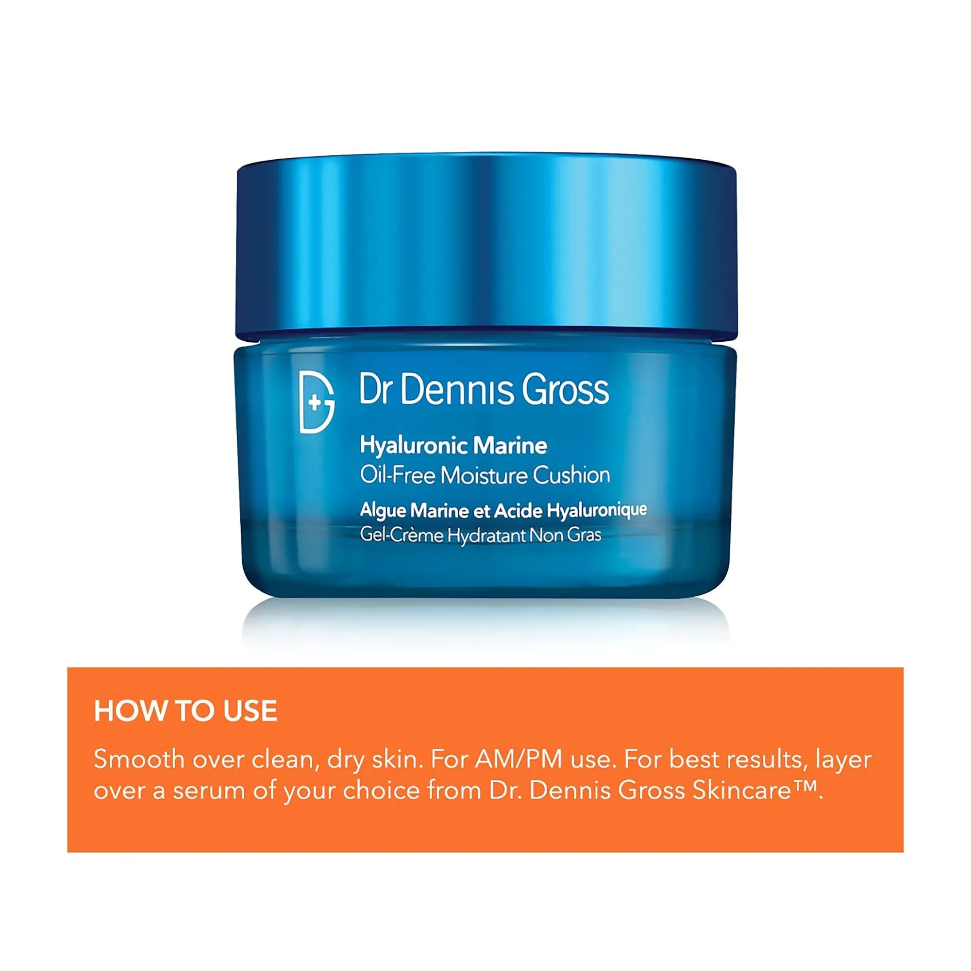 Dr. Dennis Gross Hyaluronic Marine Oil-Free Moisture Cushion