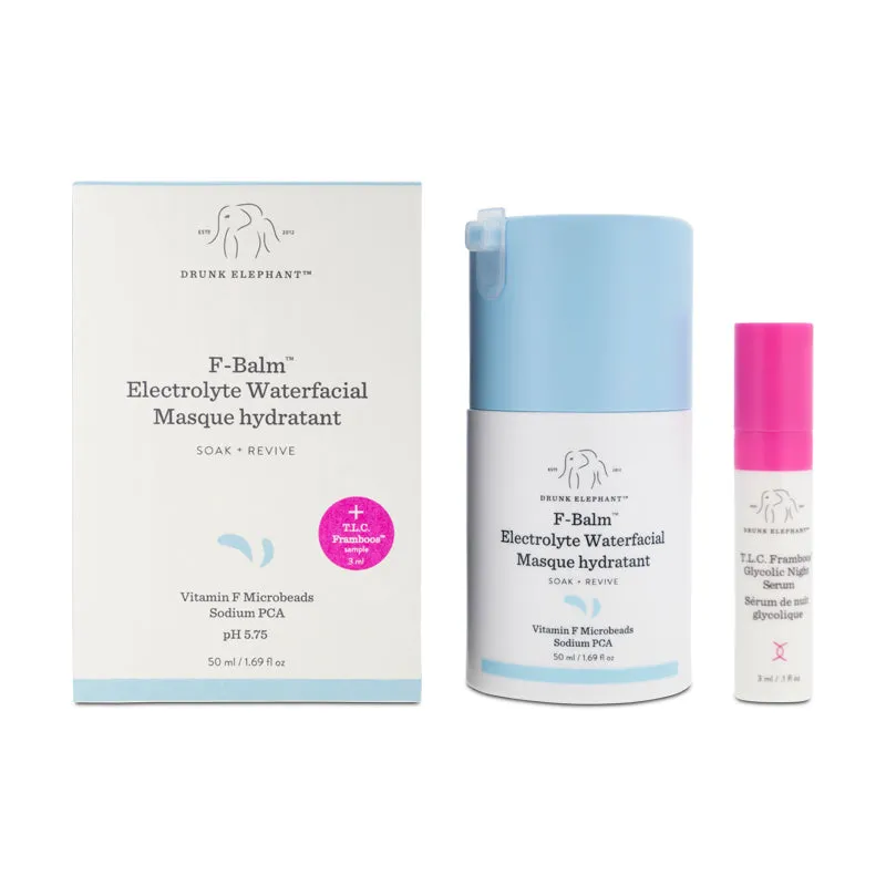 Drunk Elephant F-Balm Electolyte Waterfacial Night Mask 50ml (Clearance)