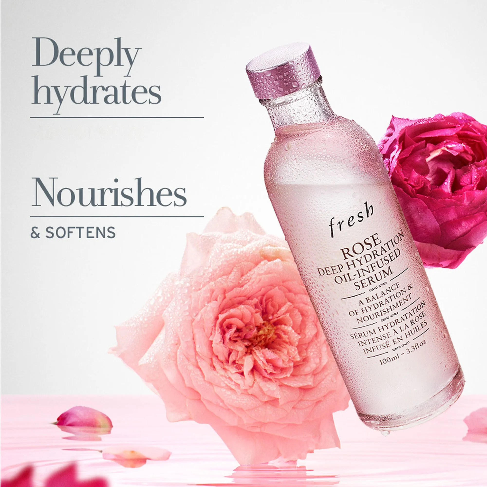 Fresh Rose Oil Infused Serum 3.4oz