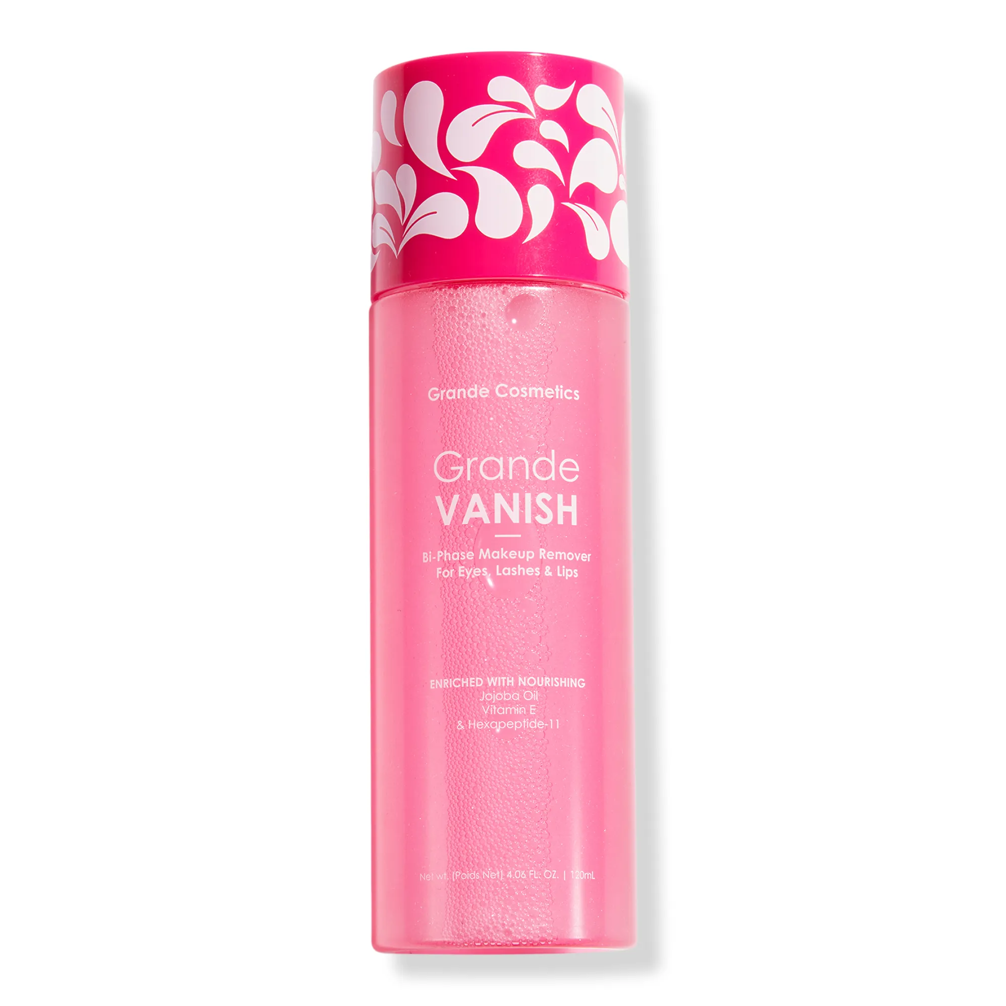 GrandeVANISH Bi-Phase Makeup Remover for Eyes, Lashes & Lips