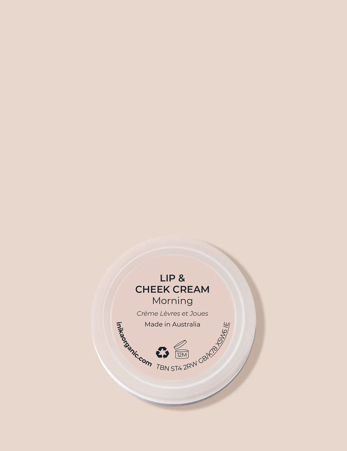 INIKA Organic Lip & Cheek Cream (Morning) Inika Organic