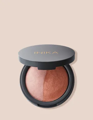 INIKA Organic Mineral Baked Blush Duo Inika Organic