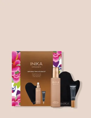 INIKA Organic Natural Tan & Glow Kit Inika Organic