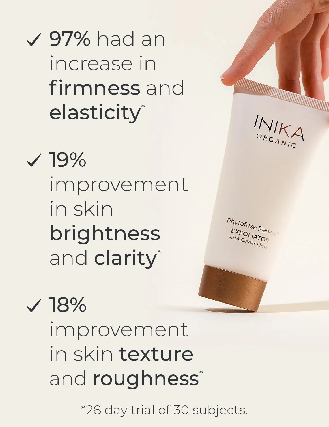 INIKA Organic Phytofuse Renew Exfoliator Inika Organic