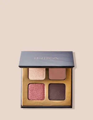 INIKA Organic Quad Eyeshadow Palette (Flowers) Inika Organic