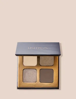 INIKA Organic Quad Eyeshadow Palette (Wind) Inika Organic