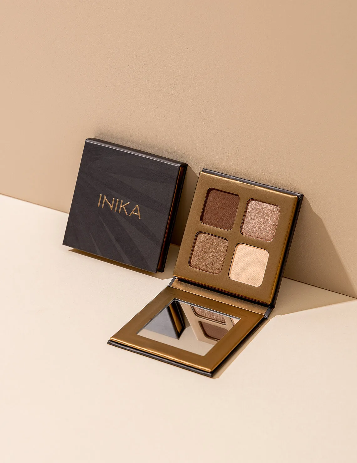 INIKA Organic Quad Eyeshadow Palette (Wind) Inika Organic