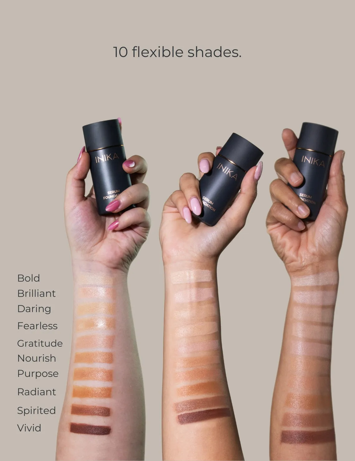 INIKA Organic Serum Foundation Inika Organic