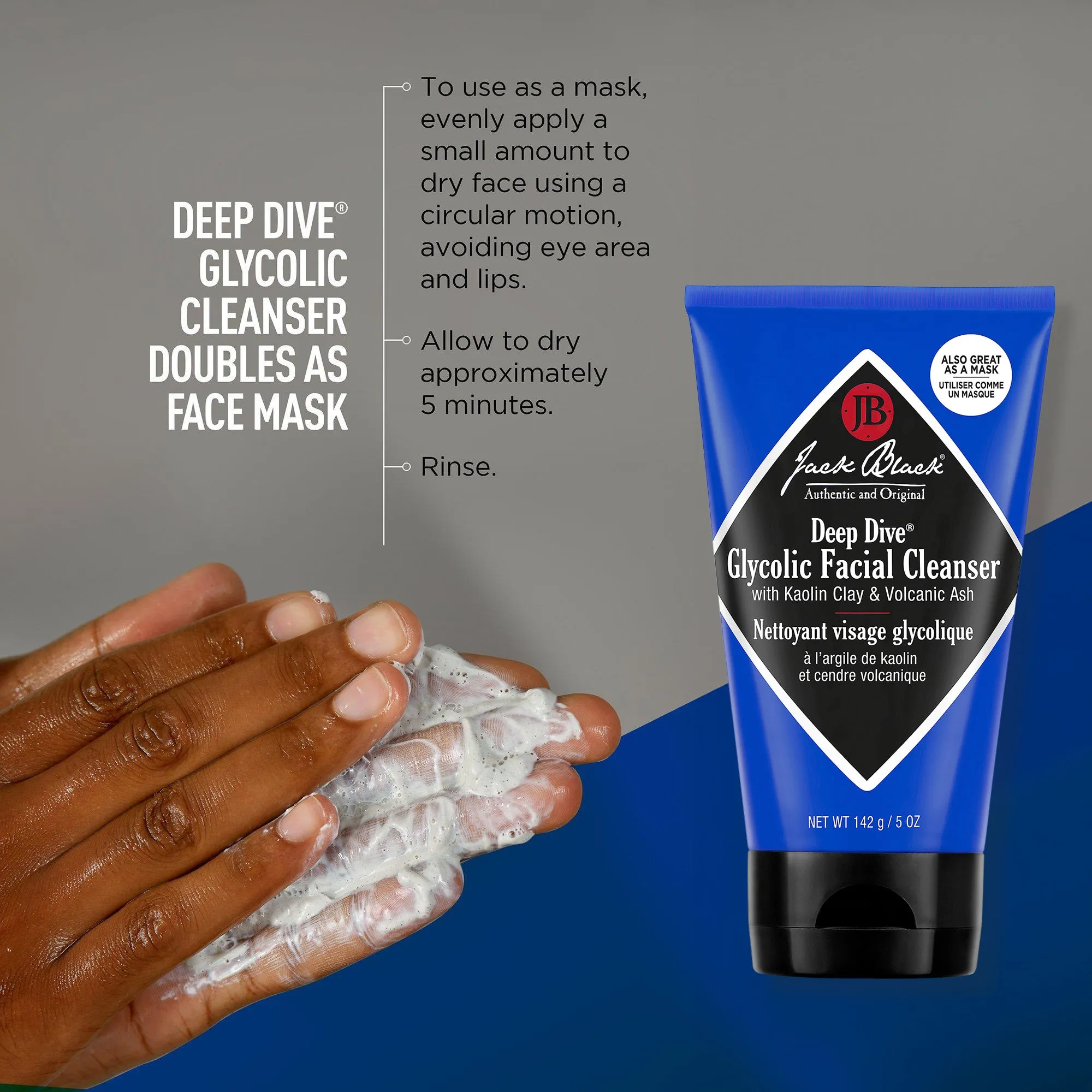 Jack Black Deep Dive Glycolic Facial Cleanser