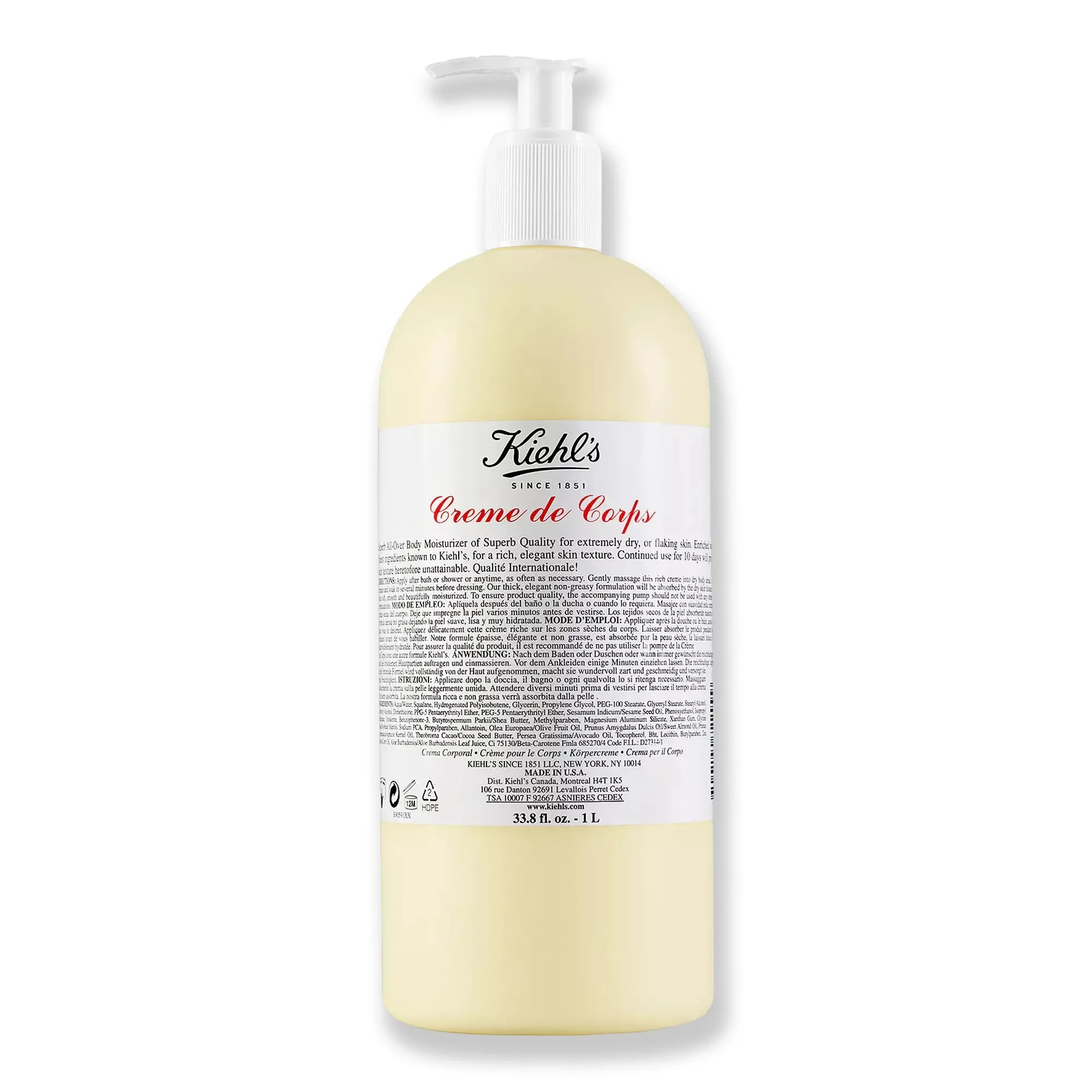 Kiehl's Creme De Corps Body Lotion