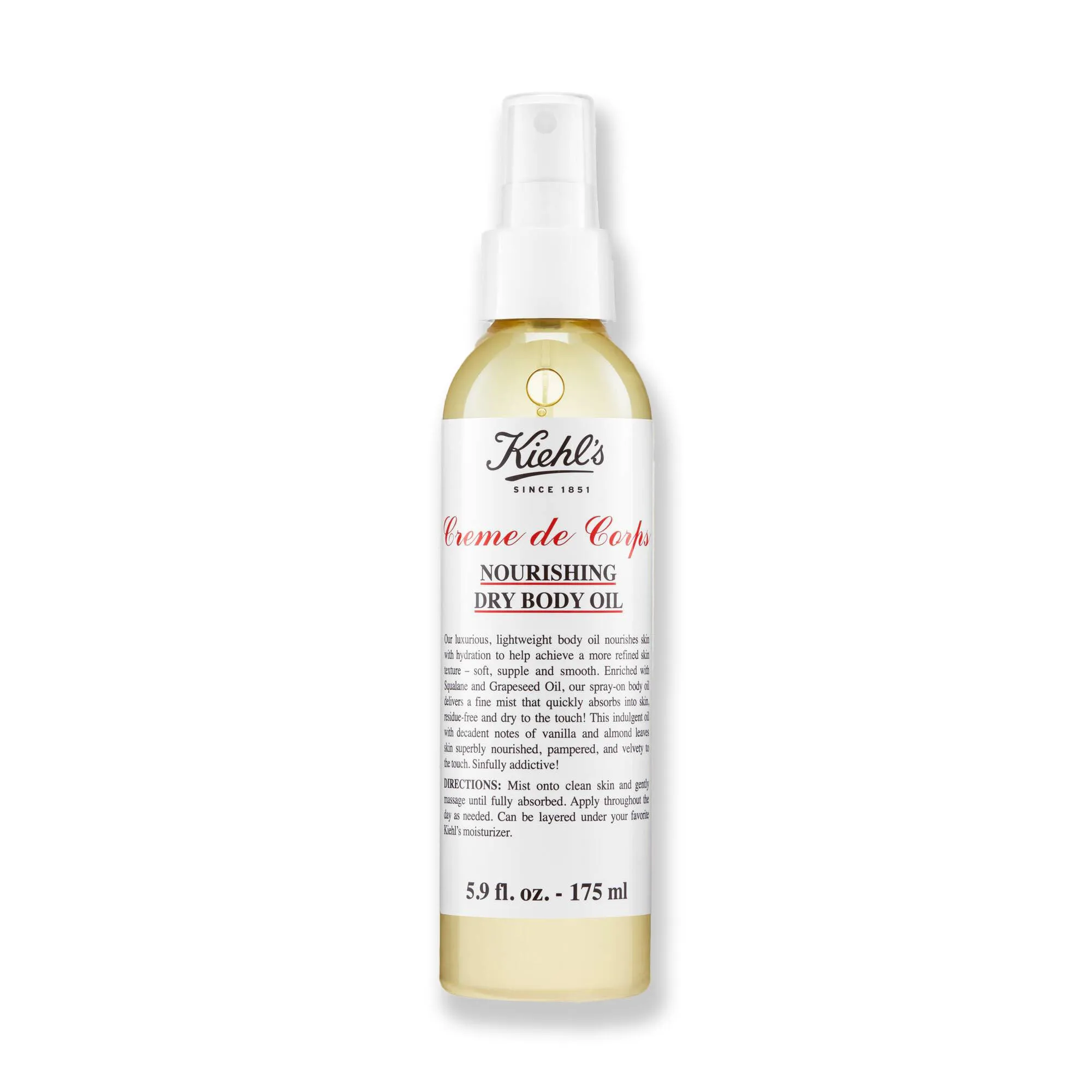 Kiehl's Creme de Corps Nourishing Dry Body Oil