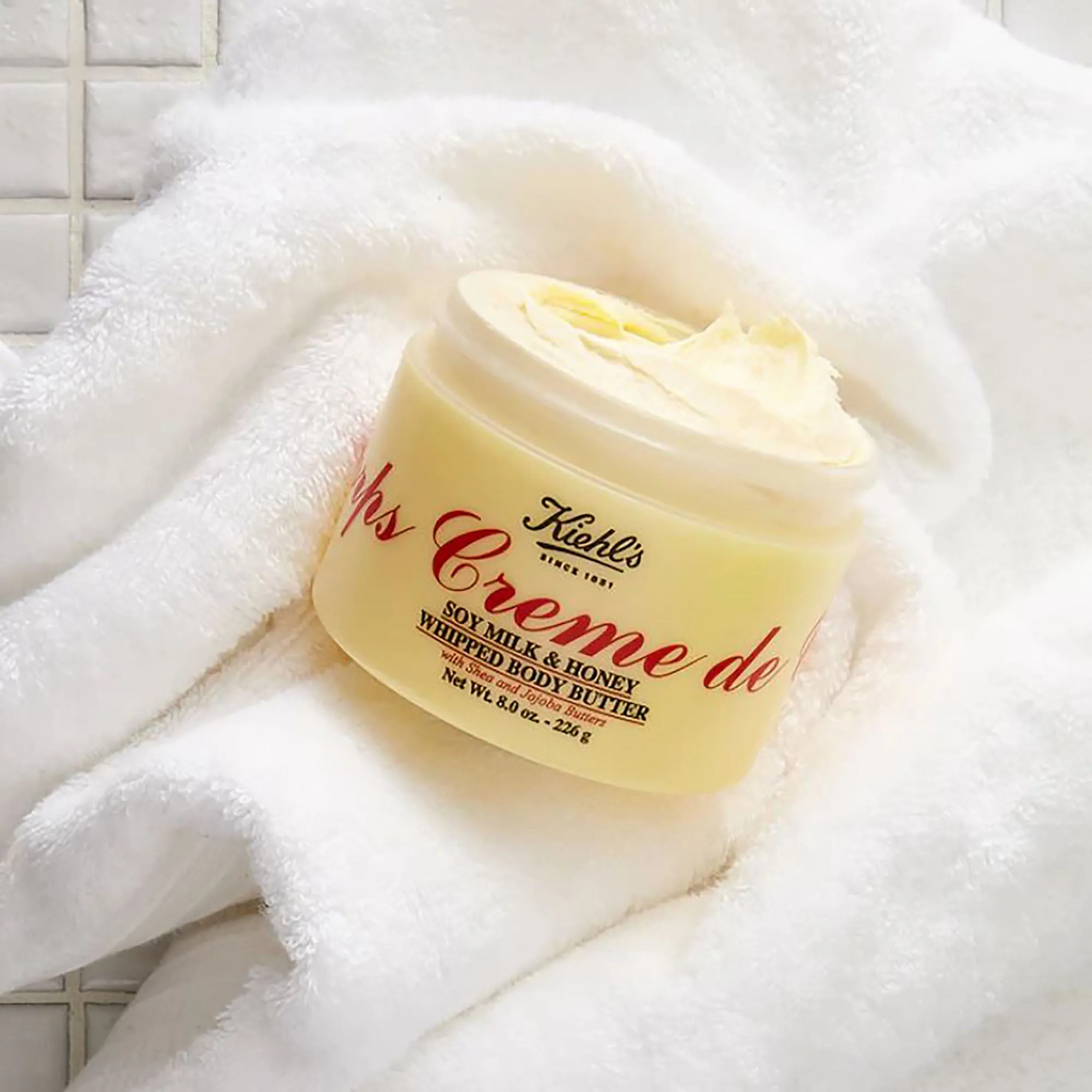 Kiehl's Creme de Corps Soy Milk & Honey Whipped Body Butter