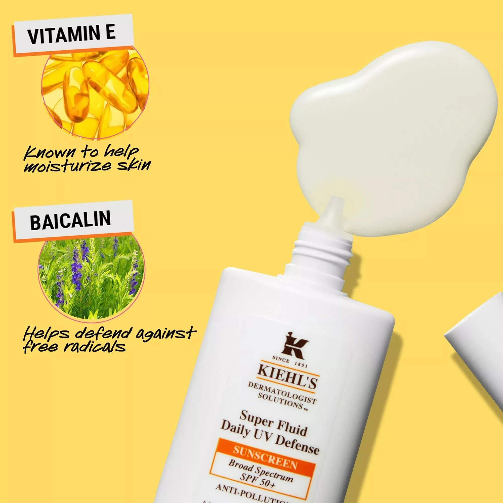 Kiehl's Super Fluid UV Defense Daily Facial Sunscreen SPF 50 