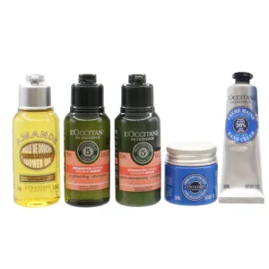 L'Occitane Bath & Body & Hair Care Travel Set (Blemished Box)