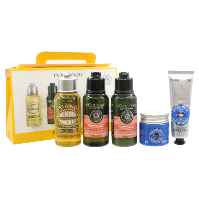 L'Occitane Bath & Body & Hair Care Travel Set (Blemished Box)