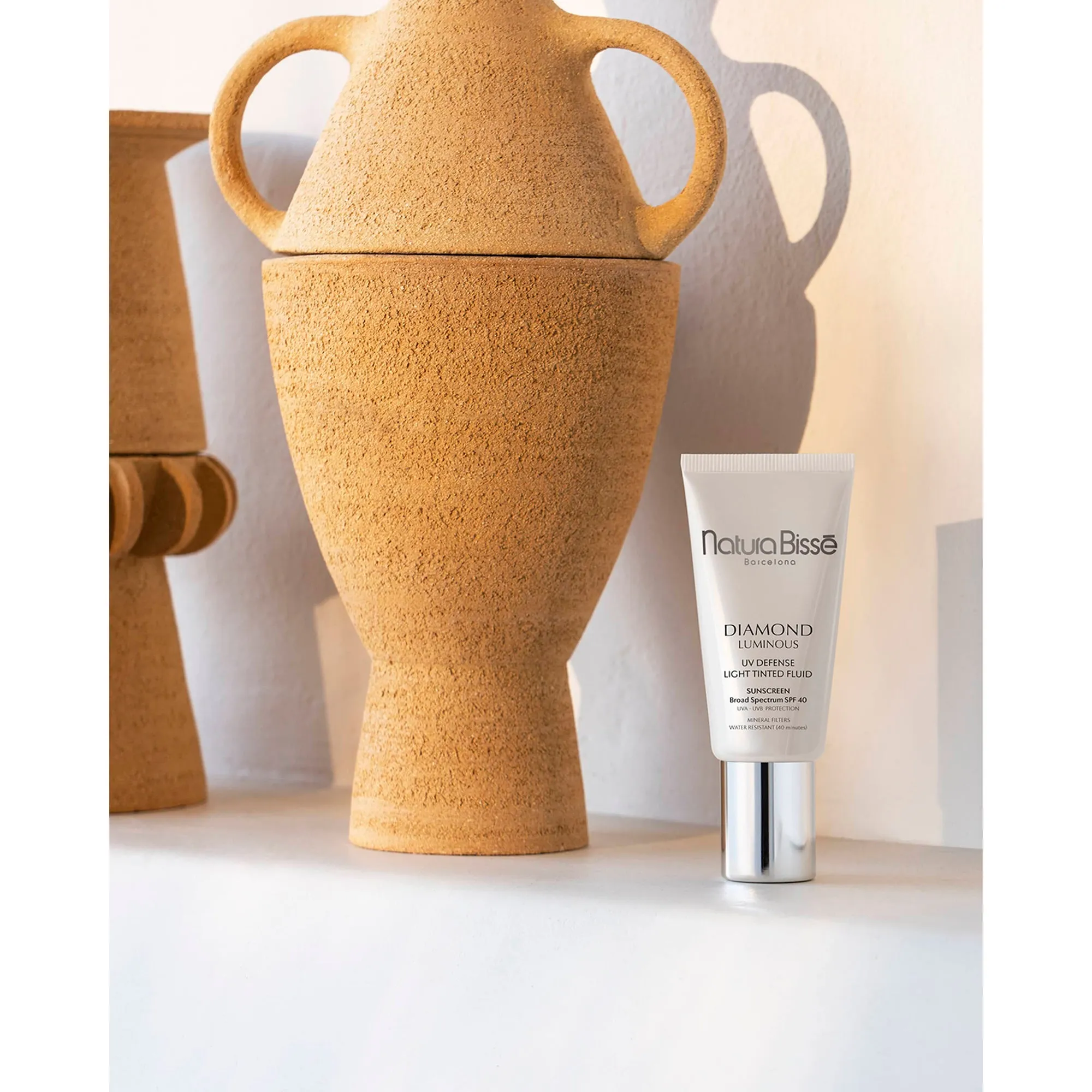 Natura Biss Diamond Luminous UV Defense Light Tinted Fluid Sunscreen SPF 40