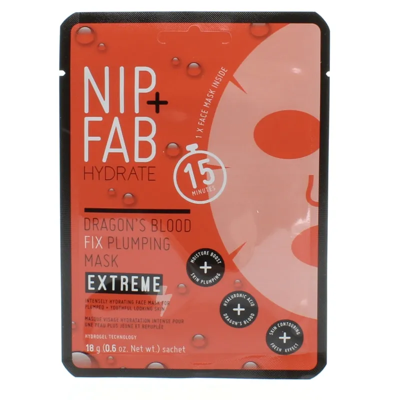 Nip Fab Face Mask Set Glycolic Fix   Dragon's Blood (Blemished Box)