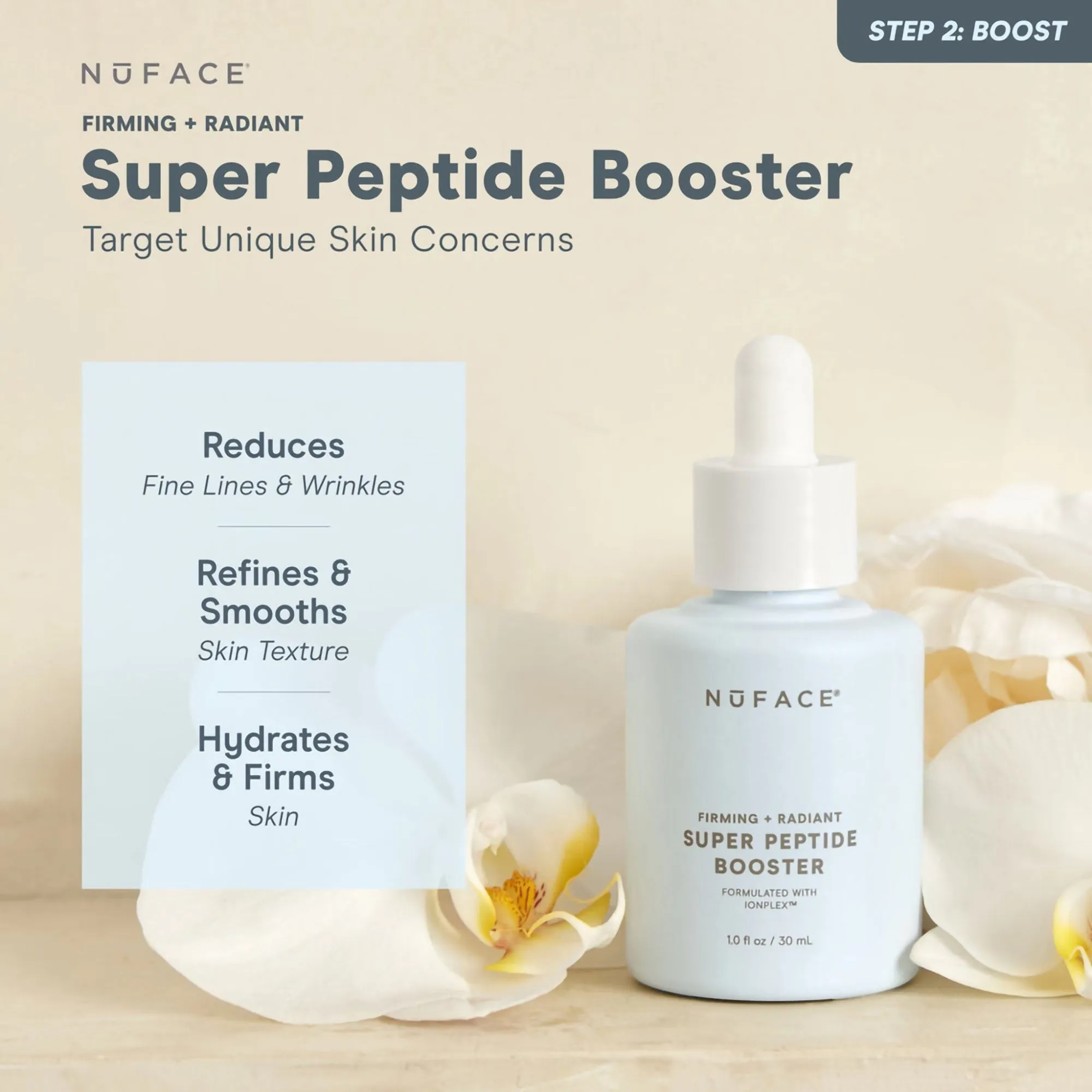 NuFace Super Peptide Booster - Firming & Radiant