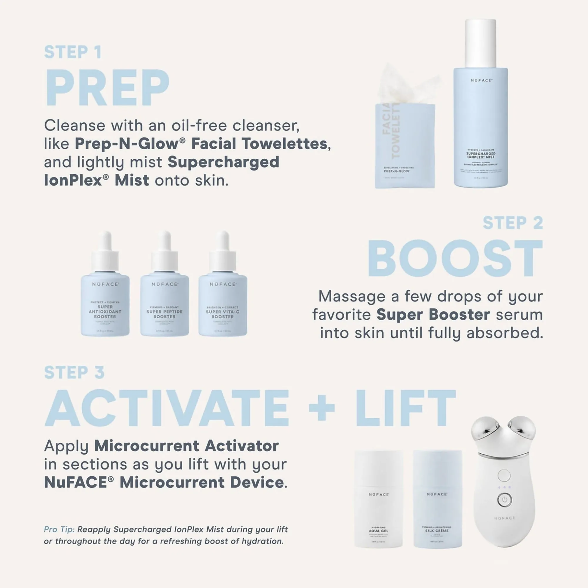 NuFace Super Peptide Booster - Firming & Radiant