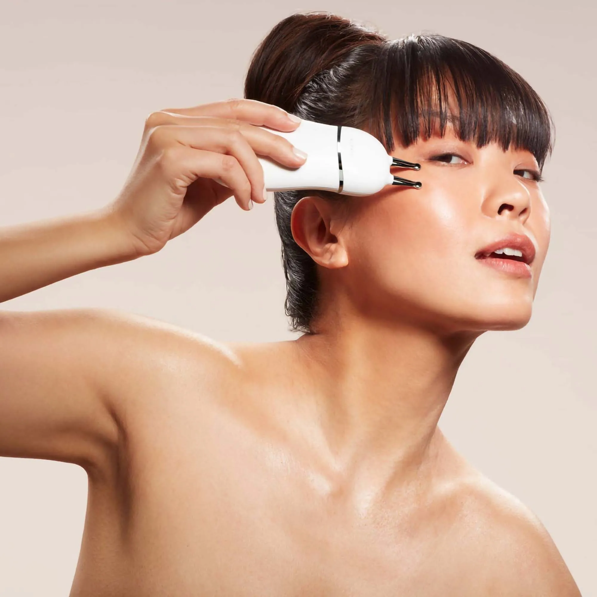 NuFace Trinity  Complete Set - WITH Wrinkle Reducer & Effective Lip Eye Attachments