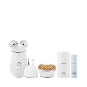 NuFace Trinity  Complete Set - WITH Wrinkle Reducer & Effective Lip Eye Attachments