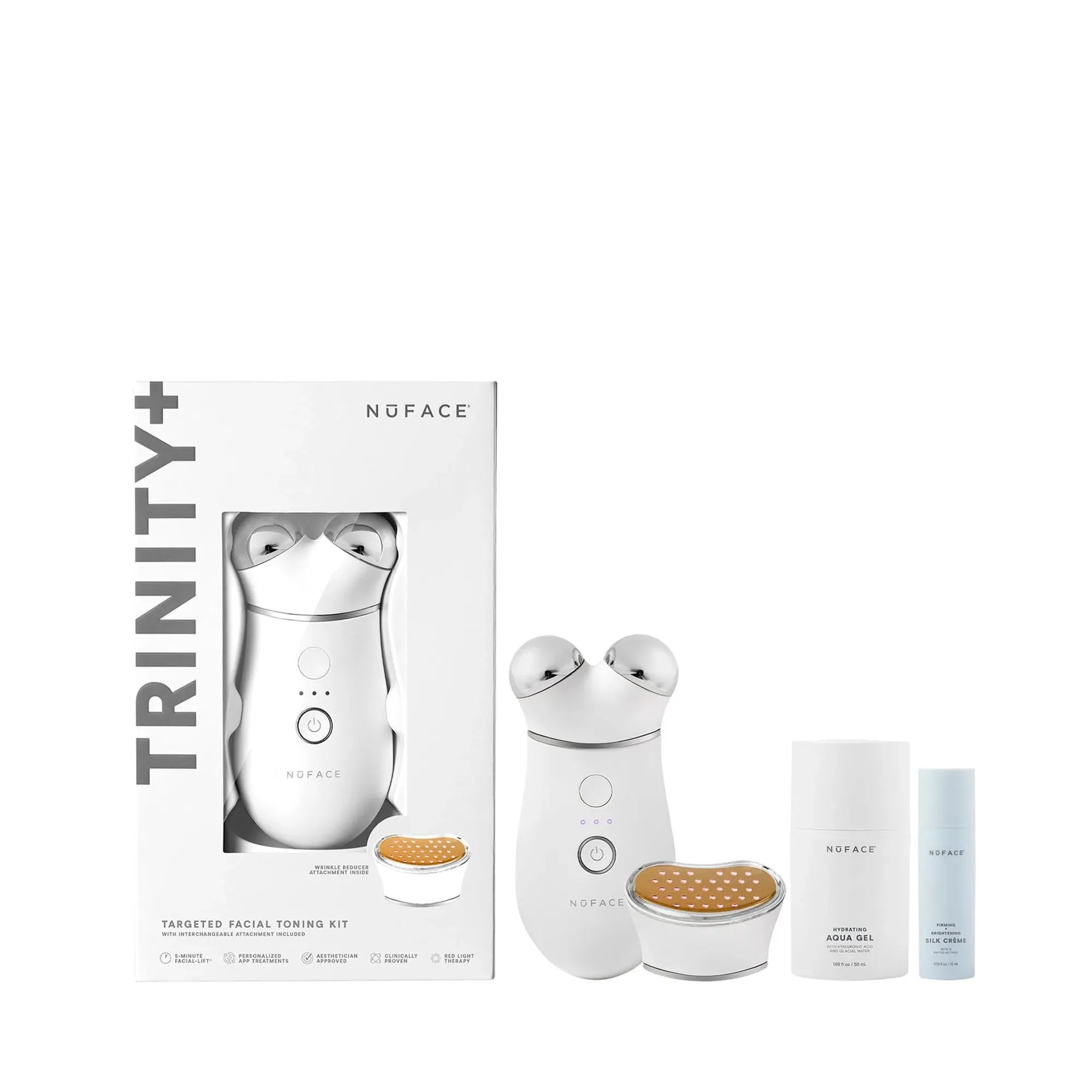 Nuface Trinity  With Wrinkle Reducer Attachment Kit