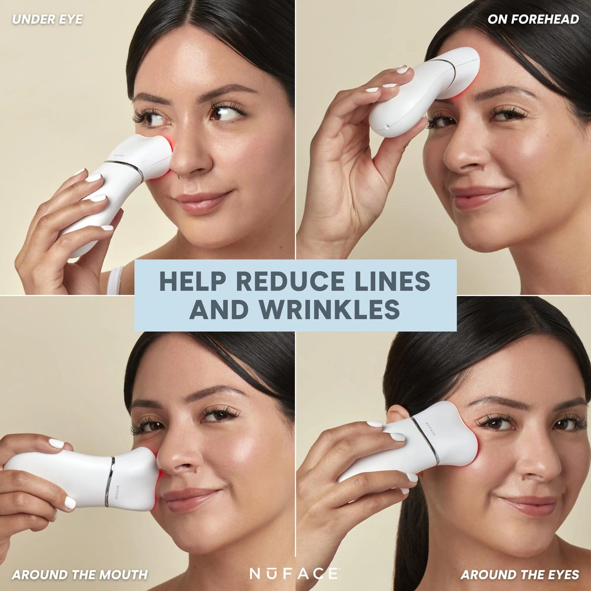 Nuface Trinity  With Wrinkle Reducer Attachment Kit