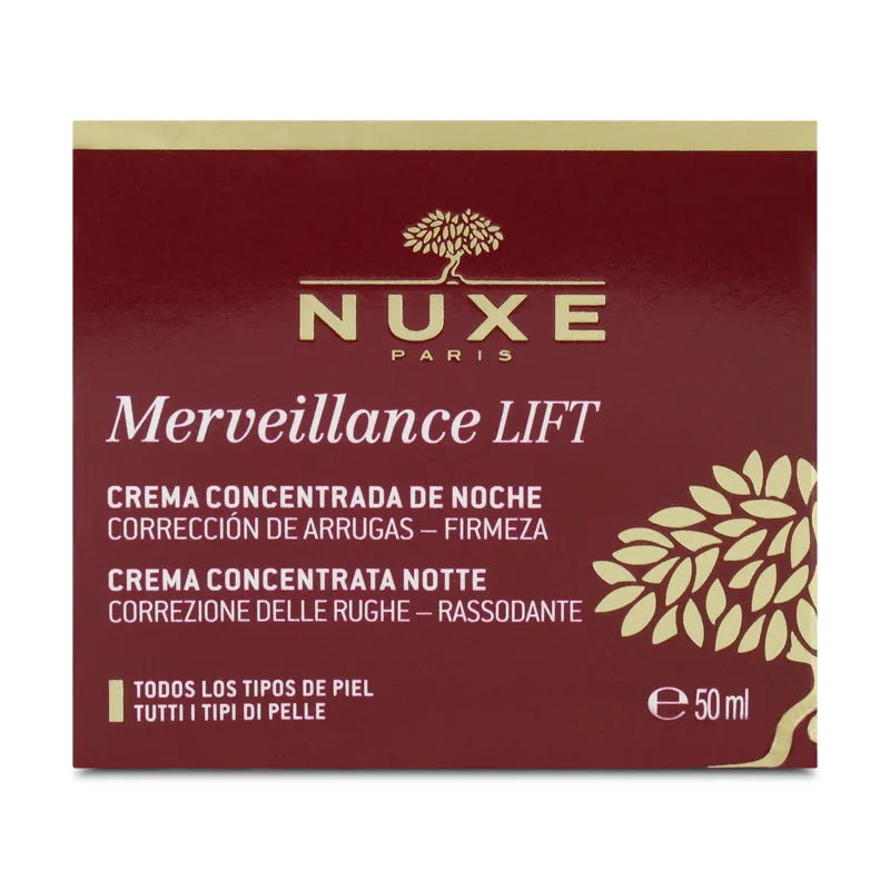 Nuxe Merveillance Lift Concentrated Night Cream 50ml (Blemished Box)