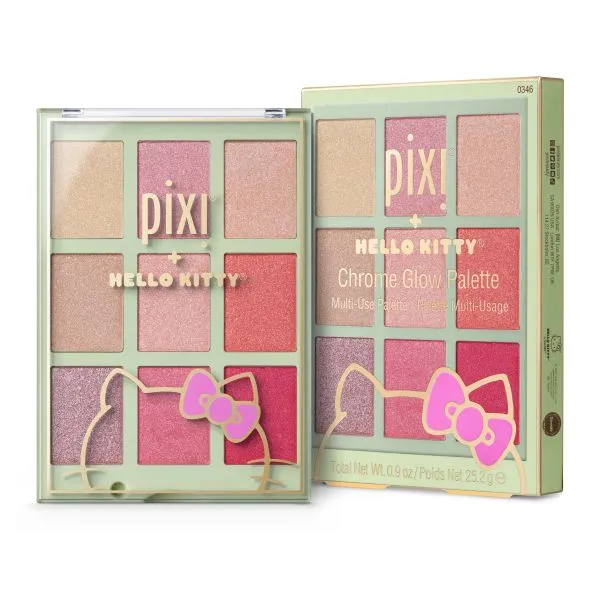 Pixi   Hello Kitty Chrome Glow Palette Pixi Beauty
