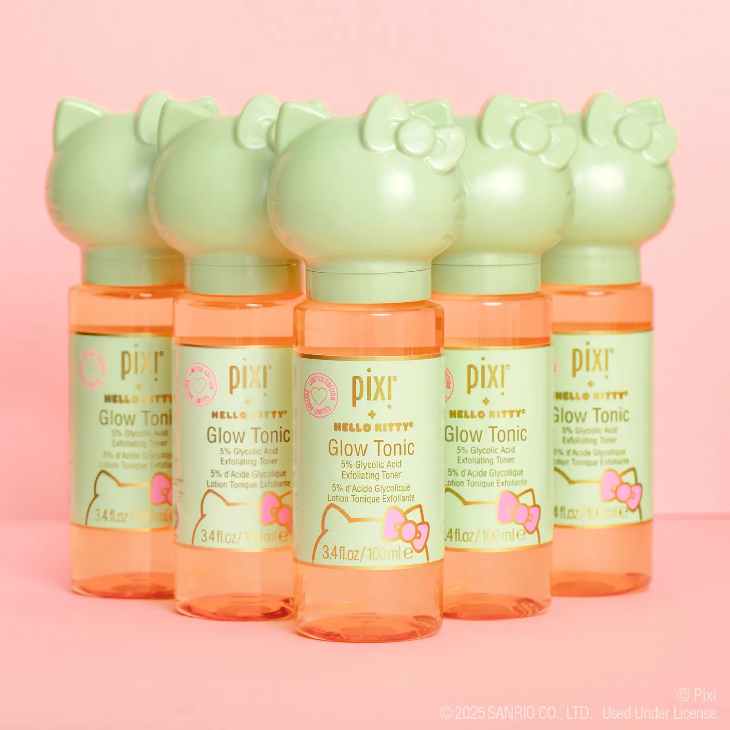 Pixi   Hello Kitty Glow Tonic Travel Size Pixi Beauty