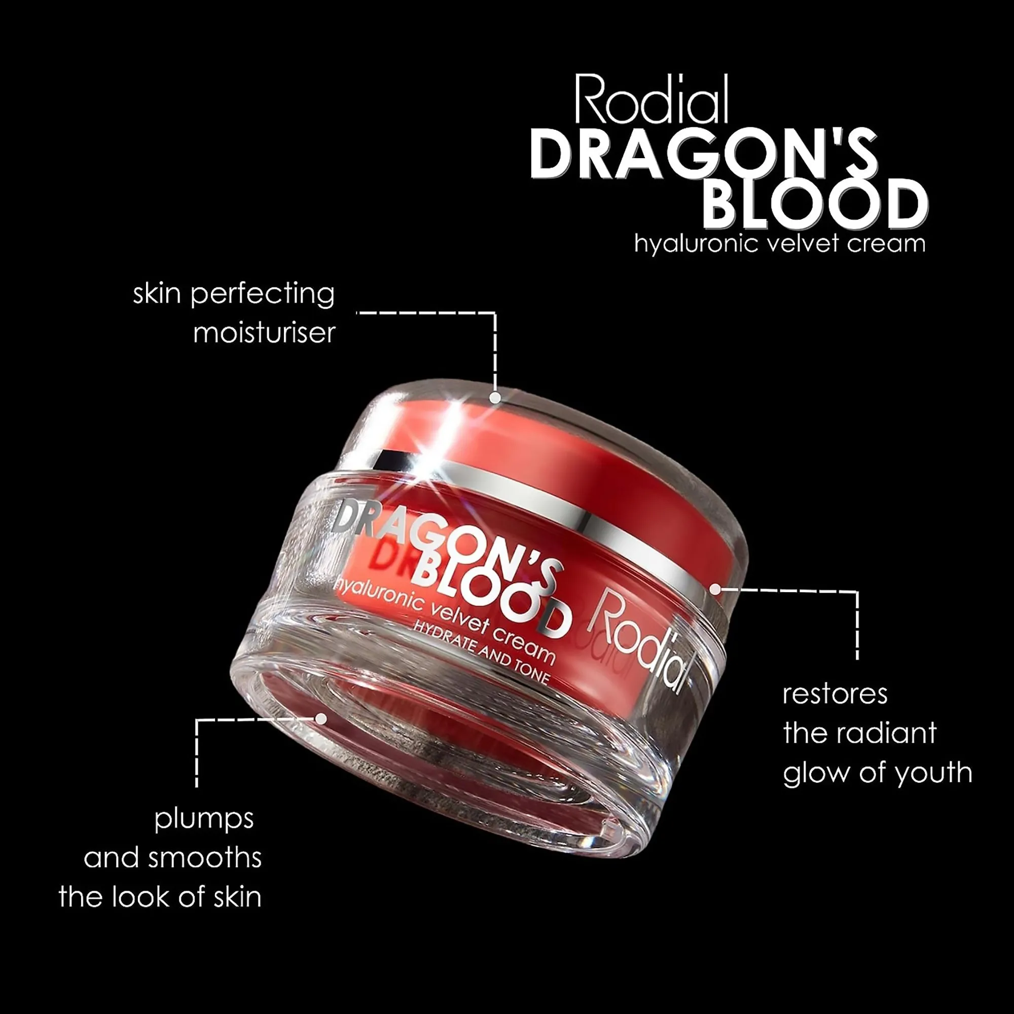 Rodial Dragon's Blood Hyaluronic Velvet Cream